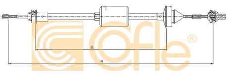 Linka sprz. CLIO 93- /10.2841/ - (7700430112, 7700802682, 7700809961) COFLE 10.2842