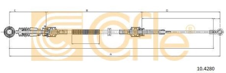 Трос - COFLE 10.4280