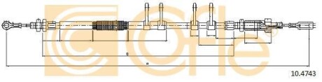 Linka ham.r. JUMPER/DUCATO/BOX przzd 06- 40 2910/2598 - COFLE 10.4743