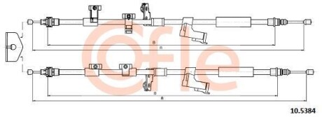 Трос - COFLE 105384