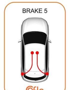 Фото 2 - Трос ручного гальма COFLE 10.6036 (106036)