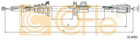 Linka ham.r. S70 V70 - (3546590, 35465905, 9209756) COFLE 10.8061