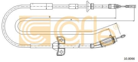 Linka ham.r. S70 V70 - (30793819, 30793825, 3524199) COFLE 10.8066