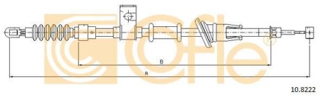 Linka ham.r. S40 V40 /P/ 96-00 - COFLE 10.8222