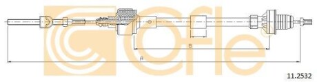 Linka sprz. CORSA B/TIGRA 96- - (669187, 90522447) COFLE 11.2532