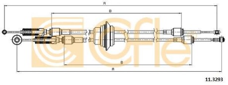 Трос - COFLE 113293