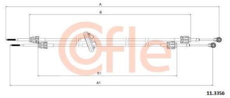 Трос - COFLE 11.3356