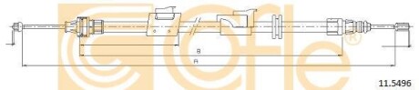 Linka ham.r. MONDEO 07-10 /L - (1468846, 1510211, 1706434) COFLE 115496