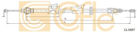 Linka ham.r. MONDEO 07-10 /P - (6G912B700EG, 6G912B700EH, 6G912B700EF) COFLE 115497