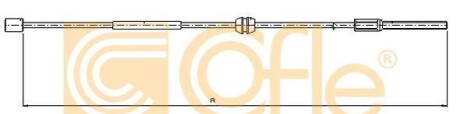 Linka ham.r. CORSA C - COFLE 11.5756