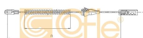 Linka hamulca rcznego opel - (522151, 522152, 522417) COFLE 115793