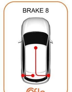 Фото 2 - Трос ручного тормоза COFLE 11.5921 (115921)