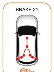 Фото 2 - Трос ручного тормоза COFLE 115936