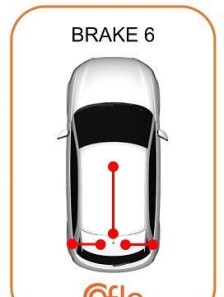 Фото 2 - Трос ручного гальма COFLE 11606