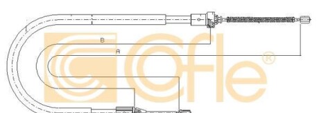 Linka ham.r. CLIO 1.2/1.4 /L/ 98- - COFLE 11.6584