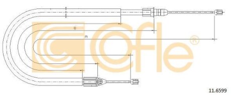 Linka ham.r. CLIO 1.5DCI 7/01- /P - (8200228260) COFLE 116599