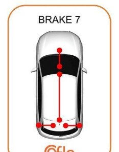 Фото 2 - Трос ручного гальма COFLE 116815