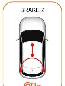 Фото 2 - Трос ручного гальма COFLE 1171.1 (11711)