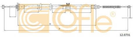 Linka ham.r. NEMO QUBO /L FIORINO BIPPER - (51784535, 474642) COFLE 12.0731