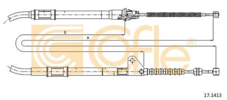 Linka ham.r. AVENSIS 98-00 L. - (4643005020) COFLE 17.1413