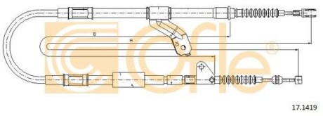 Linka ham.r. AVENSIS 01-03 P - (4642020520) COFLE 17.1419