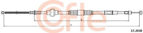 Трос - (mn102172) COFLE 172038