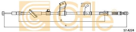 Linka hamulca rcznego honda - COFLE 174224