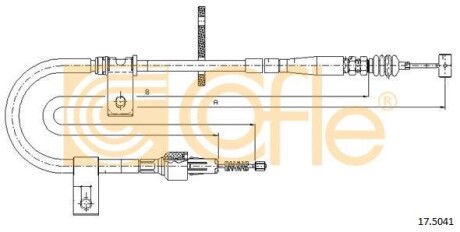 Linka ham.r. JIMNY /L - (5442081A00, 5442081A01, 5442081A02) COFLE 17.5041