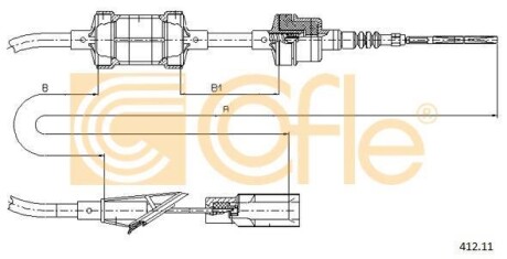 Linka sprz. PUNTO 7.94-> - (46451736, 46461939, 46469621) COFLE 412.11