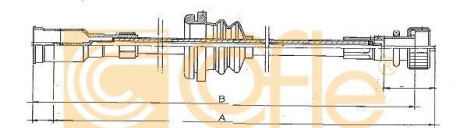 Linka licz. KADETT E /920/ - (1268055) COFLE S20014