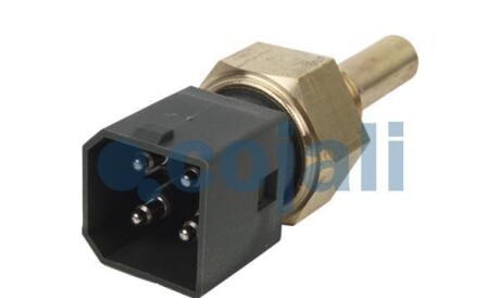 Датчик температури охолоджуючої рідини (кількість контактів: 4, розмір вкручування: 27мм, зелен.) VOLVO 8700, B10, B6, B7, F10, F16, FE, FL10, FL4, FL6, FL7, FS7 D10A320-THD100EA 08.77- - COJALI 2260219