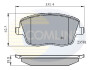 - Гальмівні колодки до дисків - (6Q0698151A) COMLINE CBP01147 (фото 1)