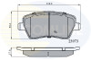 - Гальмівні колодки до дисків - (d1060BH40A, 410604775R, 410608481R) COMLINE CBP0984 (фото 1)