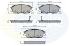- Гальмівні колодки до дисків - (45022SA6N50, 45022SA6N52, 45022SA6600) COMLINE CBP3253 (фото 1)