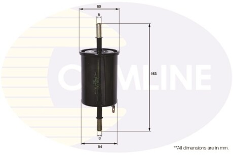 - Фільтр палива (аналогWF8352/KL573) - COMLINE CDW13001