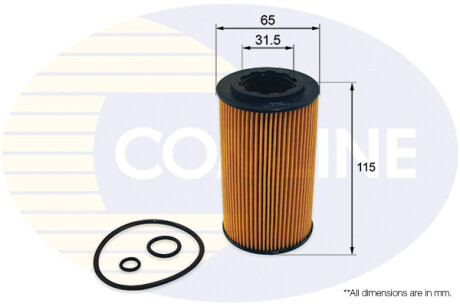 - Фільтр оливи (аналогWL7430/OX153/7D1) - (15430RBDE01, K12330112100, 15430RBDE02) COMLINE CHN11675