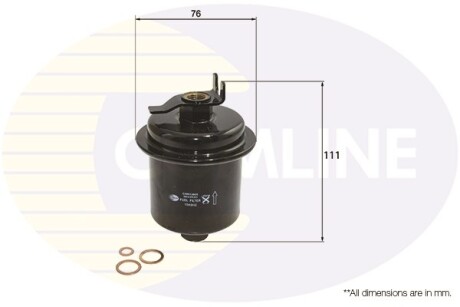 Топливный фильтр - (16010S01A30, 16010S01A31, 16010S01A32) COMLINE CHN13005