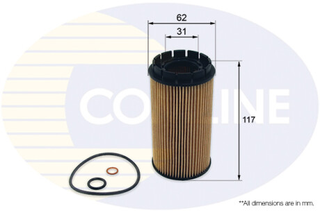 - Фільтр оливи (аналогWL7412/OX384D) - COMLINE CHY11004