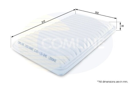 - Фільтр повітря (аналогWA9579/LX1921) - (zj0113z40, zj0113z409a) COMLINE CMZ12680