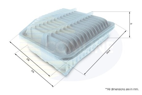 Повітряний фільтр - COMLINE CTY12188
