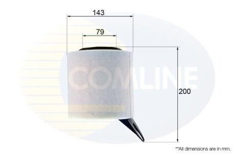 Повітряний фільтр - COMLINE EAF583