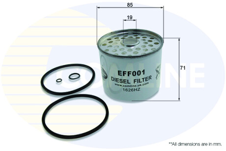 - Фільтр палива (аналог WF8018/KX23D) - COMLINE EFF001