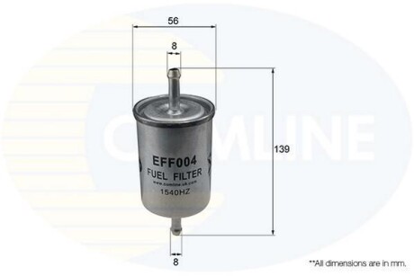 Топливный фильтр - COMLINE EFF004