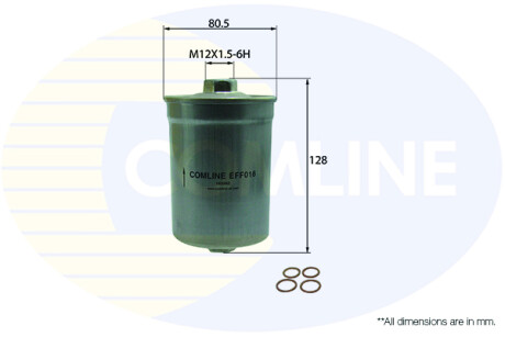 - Фільтр палива (аналогWF8029/KL204) - COMLINE EFF016