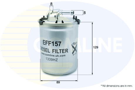 Топливный фильтр - COMLINE EFF157