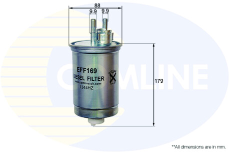 Паливний фільтр - COMLINE EFF169