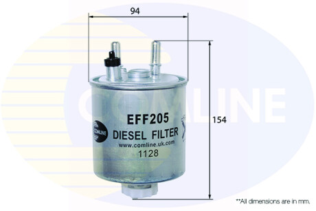 Топливный фильтр - COMLINE EFF205