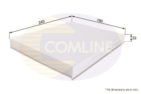 - Фільтр салону (аналогWP9360/LAK463) - COMLINE EKF151