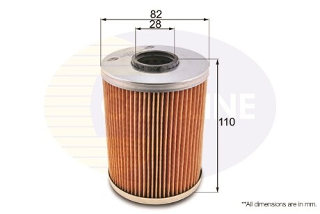 - Фільтр оливи (аналогWL7040/OX187D) - (11421730389, 11421711568, 5027148) COMLINE EOF014