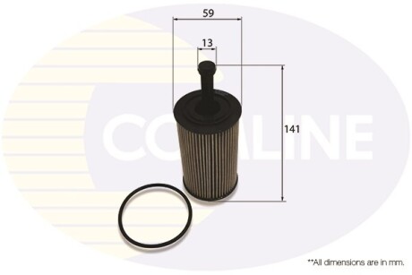 - Фільтр оливи (аналогWL7299/OX193D) - COMLINE EOF088